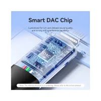 Перехідник Lightning to 3.5mm 0.1m cotton braided aluminum gray Vention (BMBHA) - Зображення 8