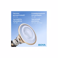 Микрофон Boya K3-02 RGB Type-C/3,5 мм Black (BOYA K3-02) - Image 12