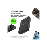 Батарея універсальна Belkin 8000mAh MagSafe Wireless Qi2 Black (BPD007BTBK) - 2