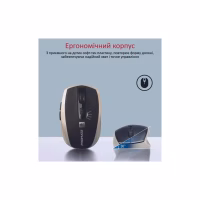 Мышка Promate Breeze Wireless Gold (breeze.gold) - Image 3