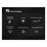 Літаюче крило ATOMRC Beluga RTH (BRTH) - 7