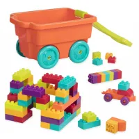 Конструктор Battat Архітектор 54 деталі у візку (BT2539Z) - 1