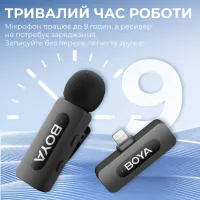 Микрофон Boya BY-V2 Lightning Black (BY-V2) - Изображение 10