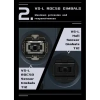 Пульт управління для дрона Jumper T12 MAXHALL ELRS2.4G (C10120) - 7