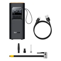 Автомобільний компресор Baseus SuperMini Pro Series Wireless Car Inflator Cluster Blac (C11159300111-00) - 6