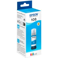 Контейнер з чорнилом Epson 108 EcoTank L8050/L18050 cyan (C13T09C24A) - 1