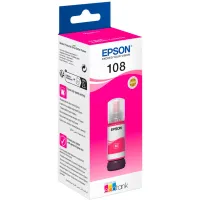Контейнер з чорнилом Epson 108 EcoTank L8050/L18050 magenta (C13T09C34A) - 1