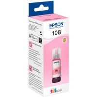 Контейнер з чорнилом Epson 108 EcoTank L8050/L18050 light magenta (C13T09C64A) - 1