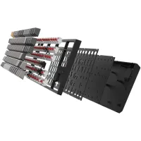 Клавіатура Keychron C1 Pro 87Key K pro Red RGB QMK/VIA Hot-swap USB UA Black (C1PM1_KEYCHRON) - 5