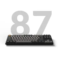 Клавіатура Keychron C1 Pro 87Key K pro Red RGB QMK/VIA Hot-swap USB UA Black (C1PM1_KEYCHRON) - 7