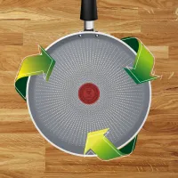 Сковорода Tefal Halo для млинців 25 см, алюміній, бакеліт, сірий (C3123853) - 2