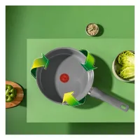 Сотейник Tefal Renewal, 24см, алюміній, бакеліт, скло, сірий (C4263243) - 3