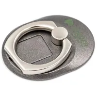 Тримач для смартфонів PowerPlant с кольцом, черный (CA910311) - 1