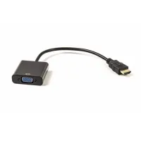 Перехідник HDMI to VGA 0.15m PowerPlant (CA910885) - 1