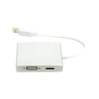 Переходник USB 3.0 to HDMI, DVI, VGA, RJ45 Gigabit Ethernet PowerPlant (CA912087) - Изображение 3