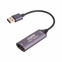 Пристрій захоплення відео PowerPlant HDVC2-C HDMI (F) - 2.0 USB (M) (CA914685) - Image 1