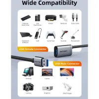 Дата кабель USB 3.0 AM/AF 15.0m active Cabletime (CA915187) - 10