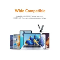 Дата кабель USB 3.1 AM to USB-C 1.5m Cabletime (CA915231) - 7