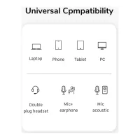 Кабель мультимедійний 3.5mm M to 2x3.5mm F 0.2m Cabletime (CA915248) - Зображення 6