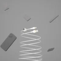 Дата кабель USB 2.0 AM to Lightning 1.0m white Belkin (CAA010BT1MWH) - 8