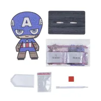 Набір для творчості Crystal Art Капітан Америка (CAFGR-MCU005) - Зображення 2