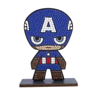 Набір для творчості Crystal Art Капітан Америка (CAFGR-MCU005) - Зображення 4