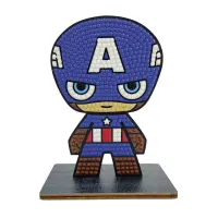 Набір для творчості Crystal Art Капітан Америка (CAFGR-MCU005) - Зображення 7