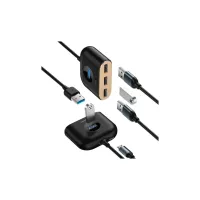 Концентратор Baseus USB 3.0 to 1xUSB 3.0 + 3xUSB 2.0 1.0m (CAHUB-AY01) - 4