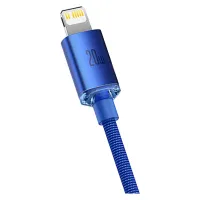Дата кабель USB-C to Lightning 2.0m 20W blue Baseus (CAJY000303) - 3