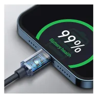 Дата кабель USB-C to Lightning 2.0m 20W blue Baseus (CAJY000303) - 7