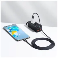 Дата кабель USB 2.0 AM to USB-C 1.2m 100W black Baseus (CAJY000401) - 7