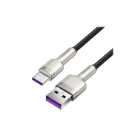 Дата кабель USB 2.0 AM to USB-C 2.0m 6A 66W Black Baseus (CAKF000201) - 10