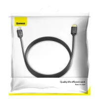 Кабель мультимедійний HDMI M to HDMI M 1.0m V2.0 Baseus (CAKGQ-A01) - 5