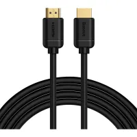 Кабель мультимедійний HDMI M to HDMI M 1.0m V2.0 Baseus (CAKGQ-A01) - 1