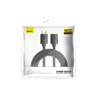 Кабель мультимедійний HDMI to HDMI 1.0m V2.1 Baseus (CAKGQ-J01) - 5