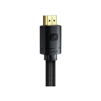 Кабель мультимедійний HDMI to HDMI 2.0m V2.1 Baseus (CAKGQ-K01) - 4