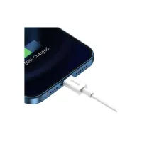 Дата кабель USB 2.0 AM to Lightning 1.5m Superior Fast Charging 2.4A white Baseus (CALYS-B02) - Изображение 4