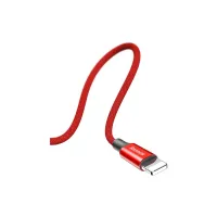Дата кабель USB 2.0 AM to Lightning 1.8m red Baseus (CALYW-A09) - 2
