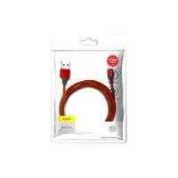 Дата кабель USB 2.0 AM to Lightning 1.8m red Baseus (CALYW-A09) - 4