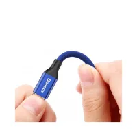 Дата кабель USB 2.0 AM to Lightning 1.8m navy blue Baseus (CALYW-A13) - Зображення 3