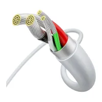 Дата кабель USB 2.0 AM to Micro 5P 2.0m Superior Fast Charging 2A white Baseus (CAMYS-A02) - 3