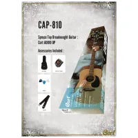 Гітара акустична Cort Trailblazer Pack Open Pore (CAP-810 OP) - Изображение 5