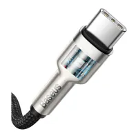 Дата кабель USB-C to USB-C 1.0m 100W metal black Baseus (CATJK-C01) - 3