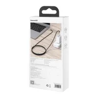 Дата кабель USB-C to USB-C 1.0m 100W metal black Baseus (CATJK-C01) - 5