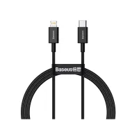 Дата кабель USB-C to Lightning 0.5m 3.0A PD Superior Series Black Baseus (CATLYS-C01) - 2