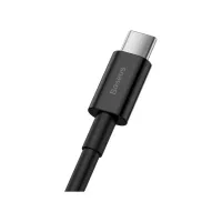 Дата кабель USB 2.0 AM to USB-C 2.0m 3A Black Baseus (CATYS-A01) - 2