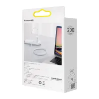 Дата кабель USB-C to USB-C 1.0m 100W white Baseus (CATYS-B02) - 4