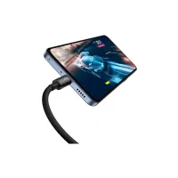 Дата кабель USB 2.0 AM to USB-C 1.0m Superior Fast Charging 60W black Baseus (CAYS000901) - 4