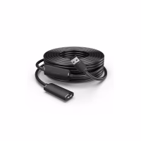 Дата кабель USB 2.0 AM/AF 20.0m Active black Vention (CBKBQ) - Image 1