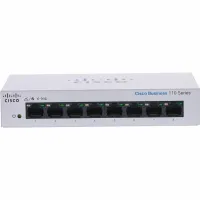 Комутатор мережевий Cisco CBS110-8T-D-EU - 2